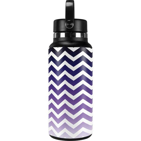 Chevron Purple Ombre Hydro Flask 32oz Wide Mouth Skin